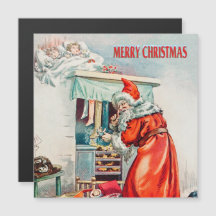 Feliz Natal - cartão de férias do Papai Noel