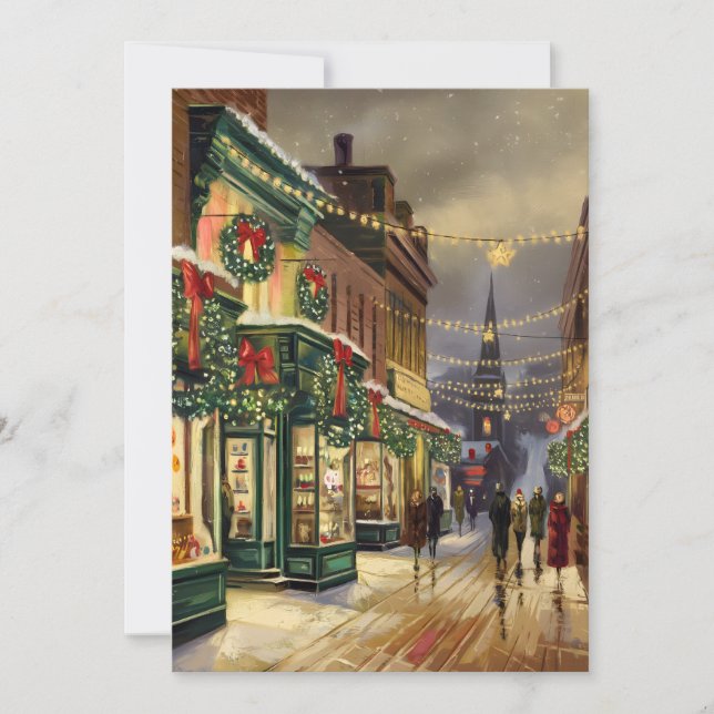 Feliz Natal - Cartão de Natal (Frente)