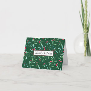 Feliz Natal, Cartão de Natal Polonês