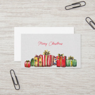 Feliz Natal - Cartão de visita