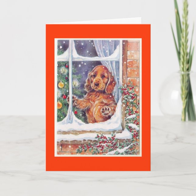 Feliz Natal & cartão do feliz ano novo (Frente)