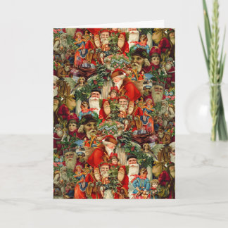 Feliz Natal!! Cartão do vintage