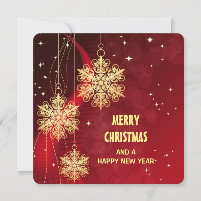 "Feliz Natal" Cartão Postal Personalizado (Frente)