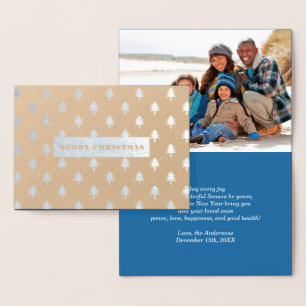 Feliz Natal. Cartões com fotos reais luxuosos da