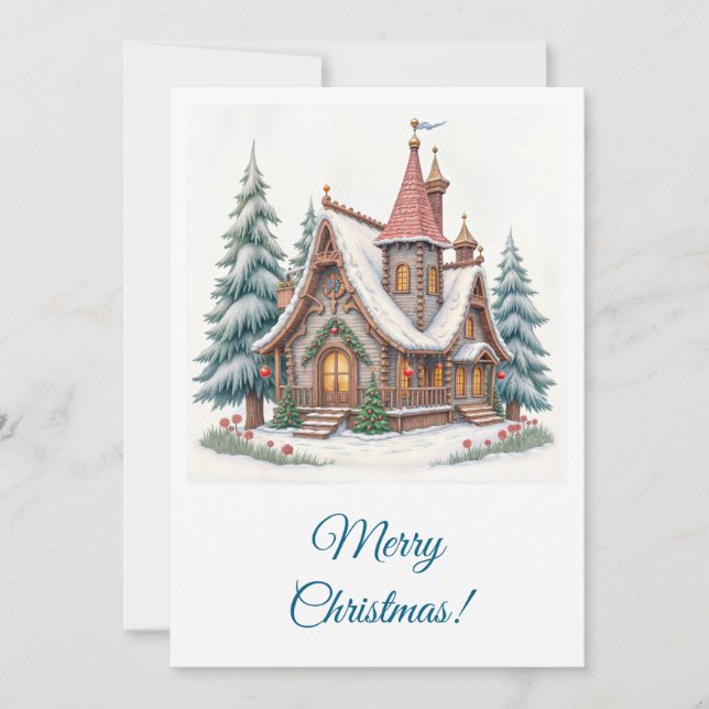 Feliz Natal! Cartões de natal. (Frente)