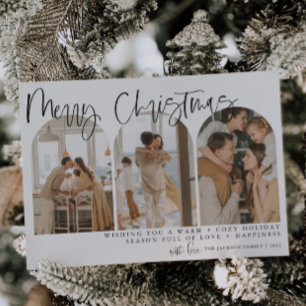 Feliz Natal Cartões de natal de Fotografias do Arc