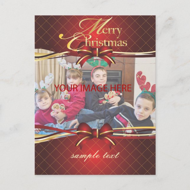 Feliz Natal, cartões postais (Frente)