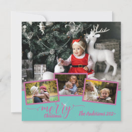 Feliz Natal Colagem de Fotos da Família Incrível F
