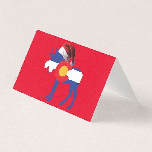 Feliz Natal Colorado Moose (Frente)