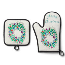 Feliz Natal Colorida Wreath