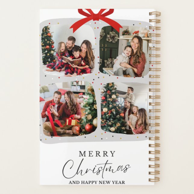 Feliz Natal com Planejador de Família Alegre (Verso)