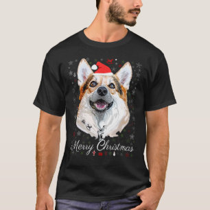 Feliz Natal Corgi Papai Noel Cachorro Suéter Feio 