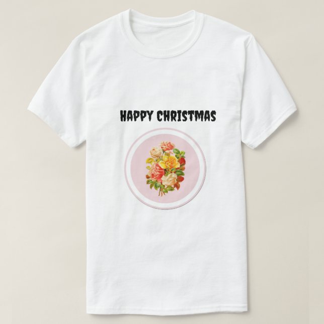 Feliz Natal da camisa (Frente do Design)