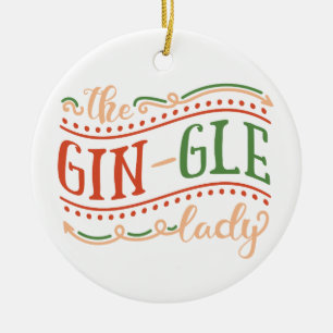 Feliz Natal da Gin-gle   Ornamento