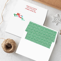 Feliz Natal de Font Colorido