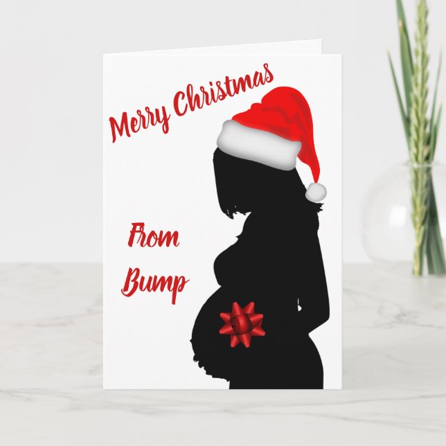 Feliz Natal do cartão de bump (Frente)