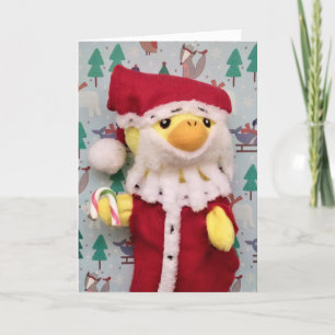 Feliz Natal do cartão de Natal do Danny Duck