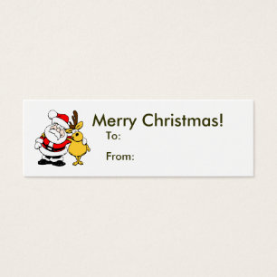 Feliz Natal do Tag do papai noel