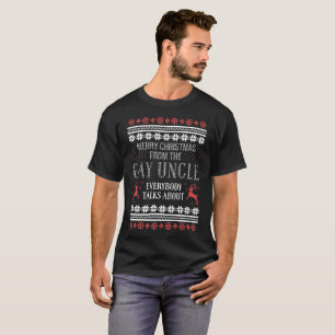 Feliz Natal do tio alegre Todos T-shirt