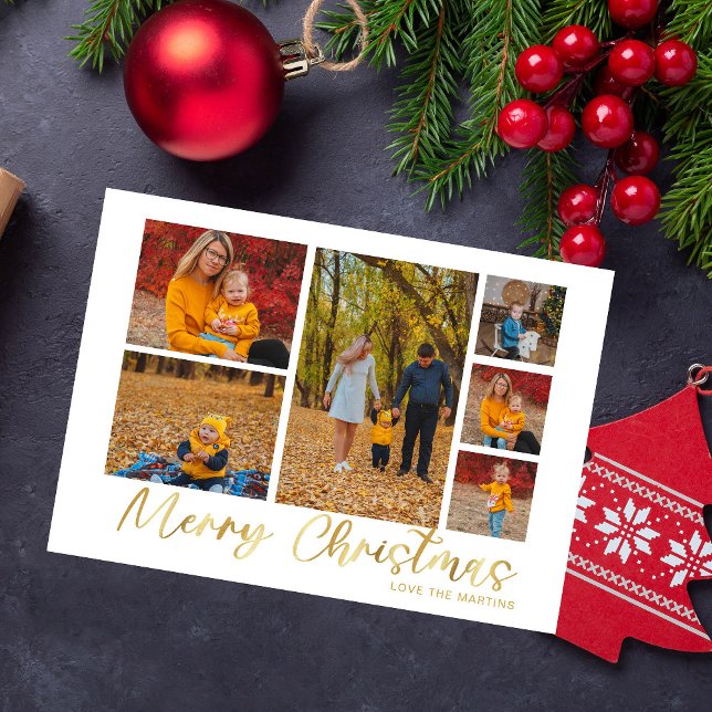 Feliz Natal Dourado 6 Foto (Criador carregado)