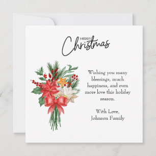 Feliz Natal e Cartão de Natal Fotográfico