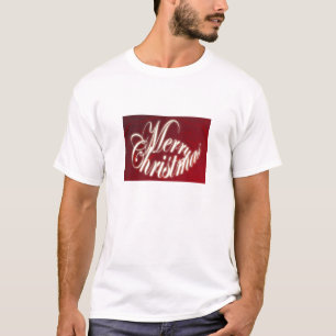 Feliz Natal em T-Shirt Red Kid