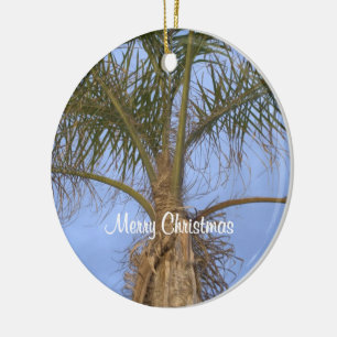 Feliz Natal Enfeite de Árvore de Palmeira PERSONAL