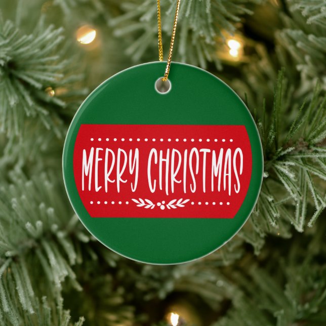 Feliz Natal - Enfeite de Natal (Árvore)