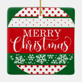 Feliz Natal - Enfeite de Natal