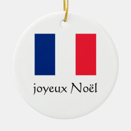Feliz Natal Enfeite Francês