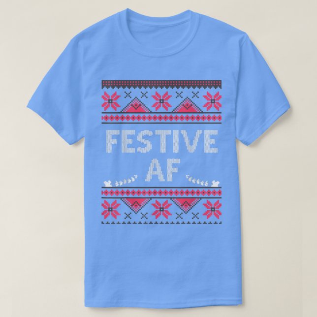 Feliz Natal Feio Suéter Festivo Feio (Frente do Design)