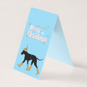 Feliz Natal Feliz Ano Novo Dogue Alemão