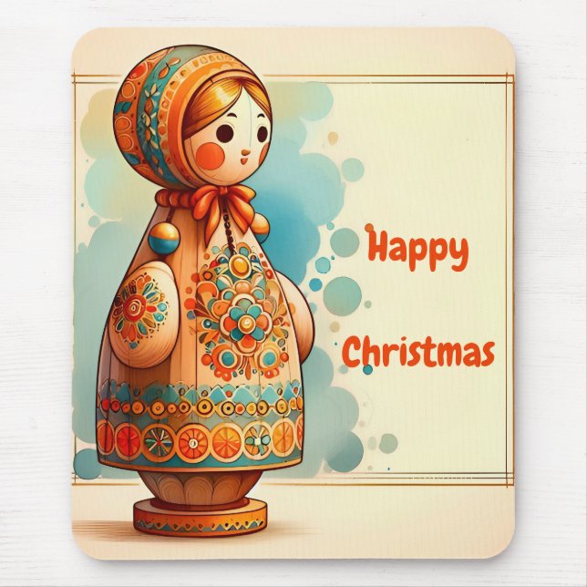 FELIZ NATAL ~ FELIZ! ~ Mousepad (Frente)