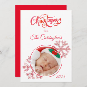 Feliz Natal Feriado de Fotos da Xadrez Vermelha Fl