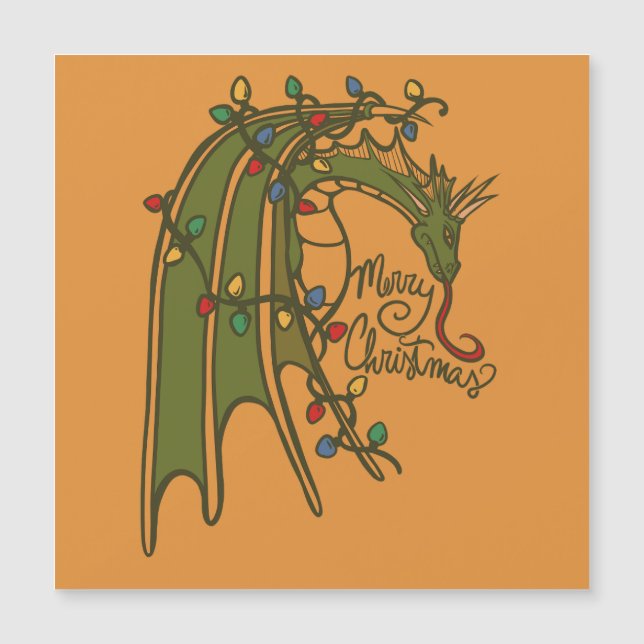 Feliz Natal - Feriados de Geek de Dragão (Frente)