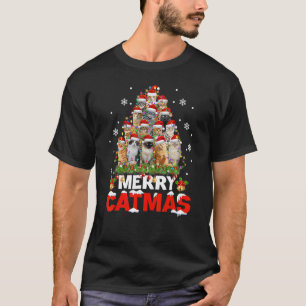 Feliz Natal Gato Camisolas De Natal Feio Suéter