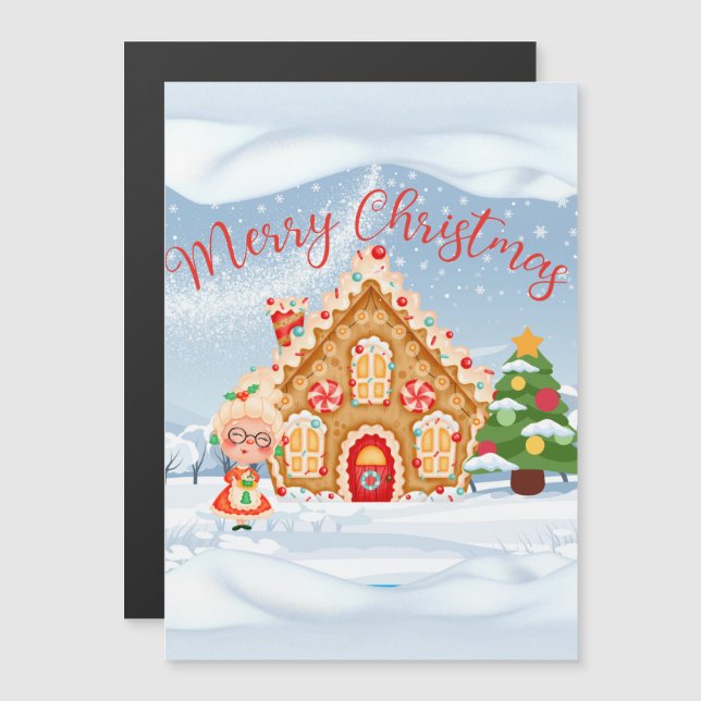 Feliz Natal Gingercake House (Frente/Verso)