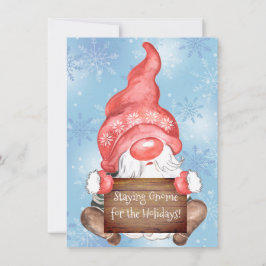 Feliz Natal Gnomo para o Natal das Férias