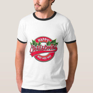 Feliz Natal Ho! Ho! Ho! Camiseta Ímã de Carro