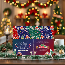 Feliz Natal HOHOHO Convite Personalizado à Paisage