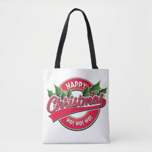 Feliz Natal Hu! Hu! Hu! Sacola Tote