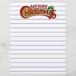Feliz Natal Letterhead