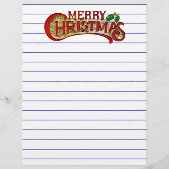 Feliz Natal Letterhead (Frente)