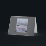 Feliz Natal, Meu Cartão de Saudação Dobrado<br><div class="desc">O Natal é uma temporada para compartilhar nosso amor com os outros! Esta carta reflete o profundo e caloroso amor de um marido pela sua amável esposa! Apresenta uma imagem que se assemelha a um contraste entre as noites frias do Natal e o calor do amor de um marido! Uma...</div>