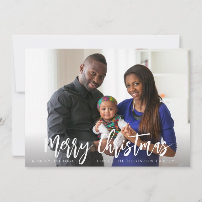 Feliz Natal Minimalista H Foto 2 (Frente)