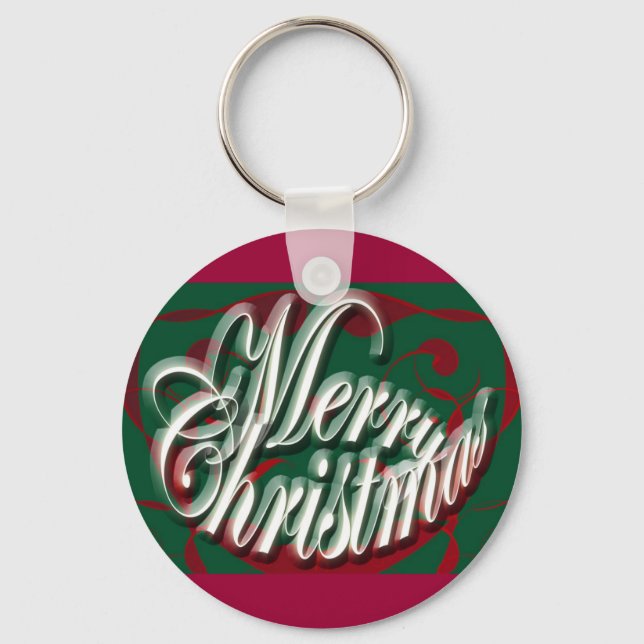 Feliz Natal na Chaveiro Verde (Frente)
