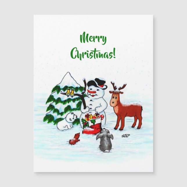 Feliz Natal! Neve com Amigos (Frente)