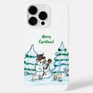 Feliz Natal! Neve com Cat e Puppy