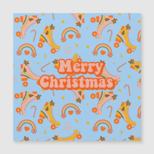 Feliz Natal padrão de discoteca de 70