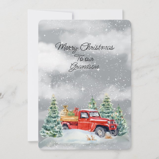 Feliz Natal Para Nosso Avô (Frente)